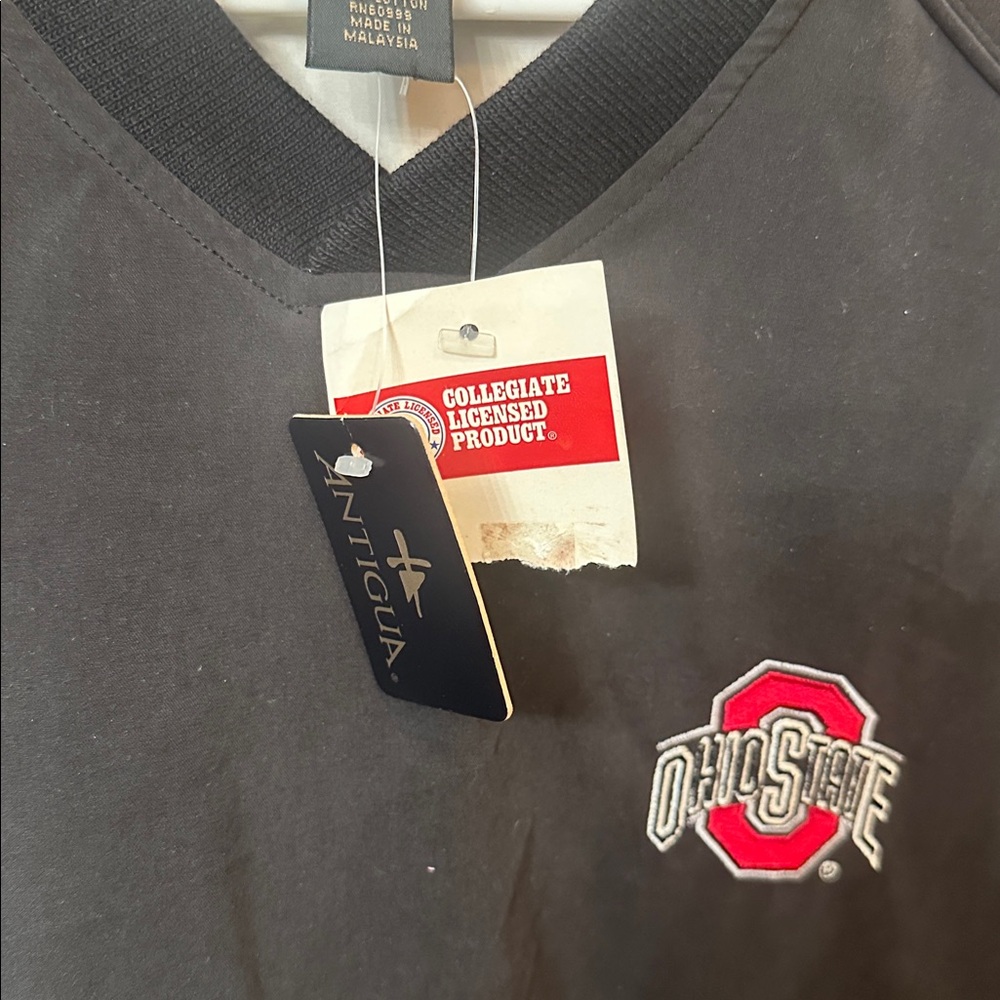 Antigua Ohio State Buckeyes black vest size M - Picture 4 of 5